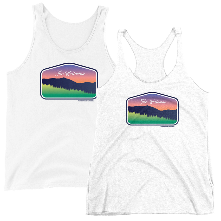 The Wallowas Tank -Apparel in the Great Pacific Northwest
