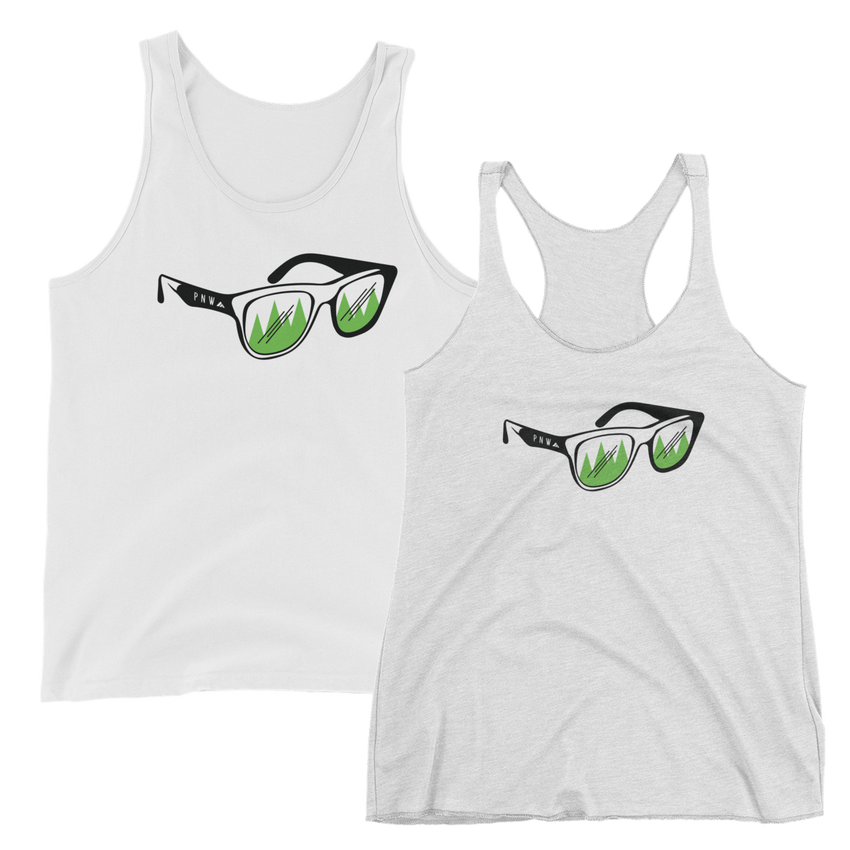 Northwest Shades Tank -Apparel in the Great Pacific Northwest