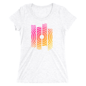 Radial Sunrise Womens Tee -Apparel in the Great Pacific Northwest
