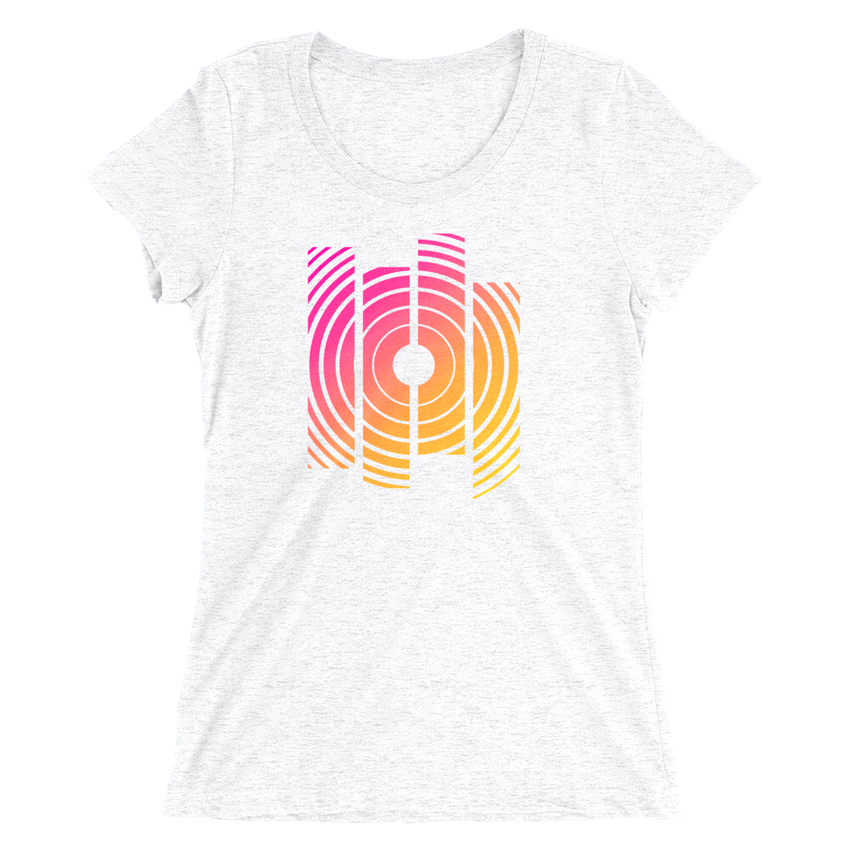 Radial Sunrise Womens Tee -Apparel in the Great Pacific Northwest