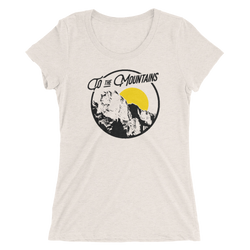 To the Mountains Womens Tee -Apparel in the Great Pacific Northwest