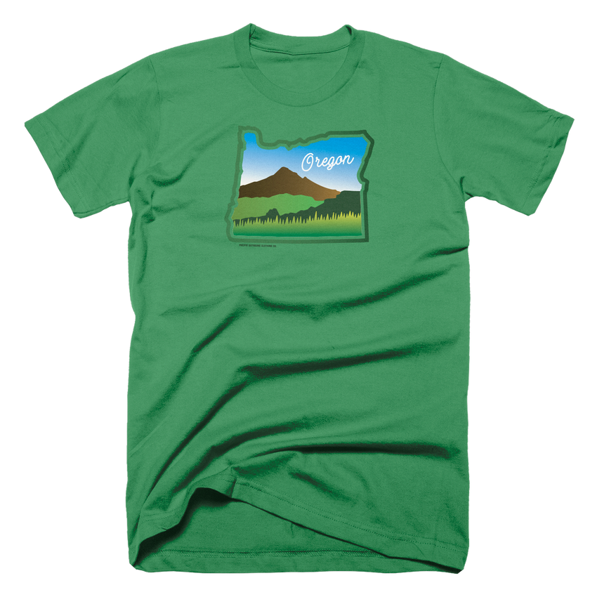 Beautiful Oregon Unisex Tee -Apparel in the Great Pacific Northwest