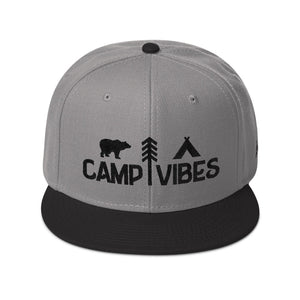 Camp Vibes Pro Snapback -Apparel in the Great Pacific Northwest