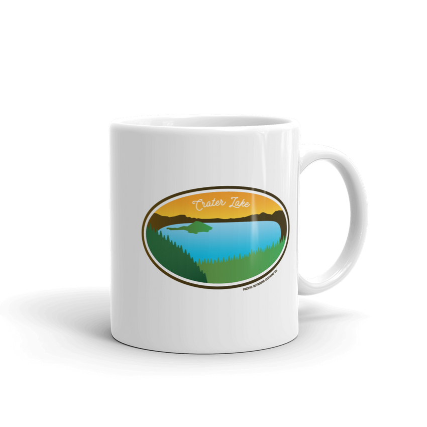Crater Lake Coffee Mug -Apparel in the Great Pacific Northwest