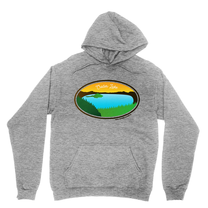 Crater Lake Hoodie -Apparel in the Great Pacific Northwest