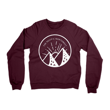 Handlettered Pacific Northwest Sweater -Apparel in the Great Pacific Northwest