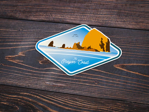 The Oregon Coast Sticker -Apparel in the Great Pacific Northwest