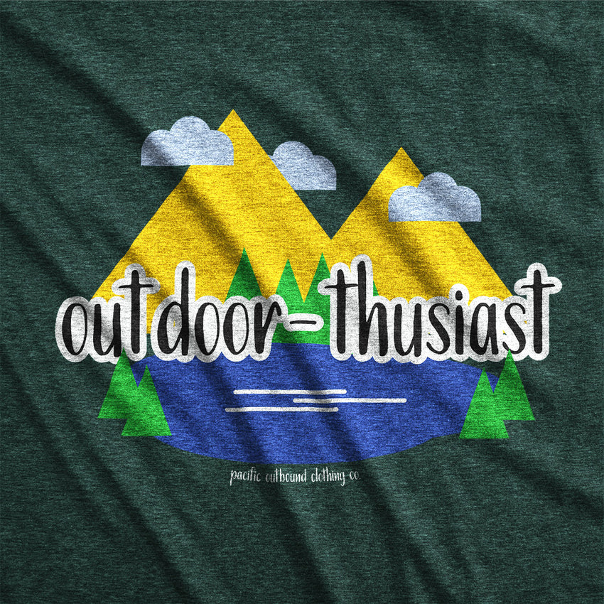 Outdoor-thusiast Unisex Tee -Apparel in the Great Pacific Northwest