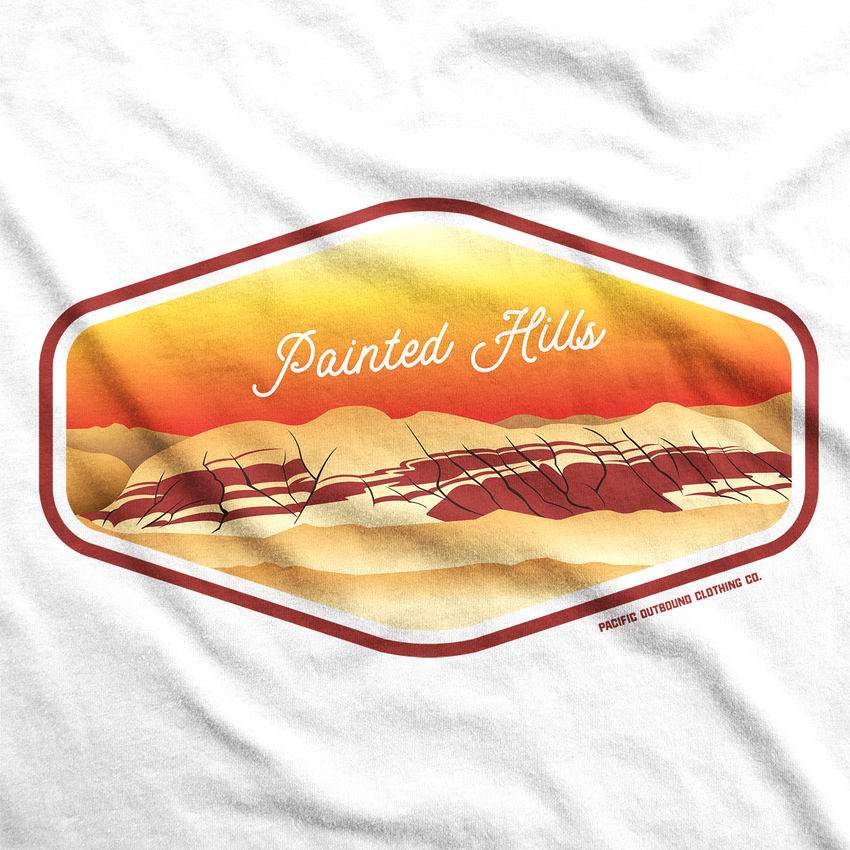 The Painted Hills Unisex Tee -Apparel in the Great Pacific Northwest