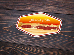 Painted Hills Sticker -Apparel in the Great Pacific Northwest
