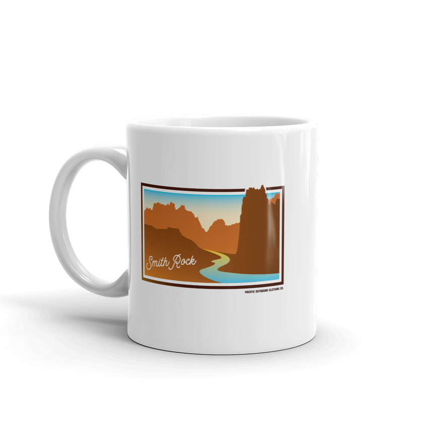 Smith Rock Coffee Mug -Apparel in the Great Pacific Northwest