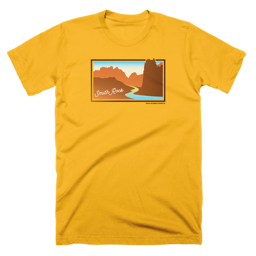 Smith Rock Unisex Tee -Apparel in the Great Pacific Northwest
