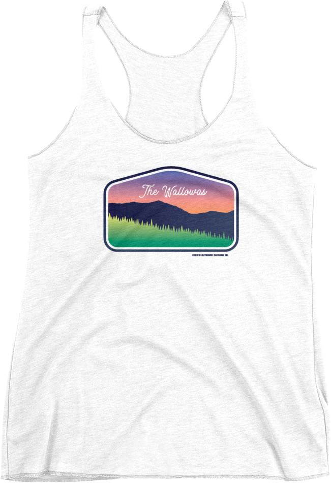 The Wallowas Tank -Apparel in the Great Pacific Northwest