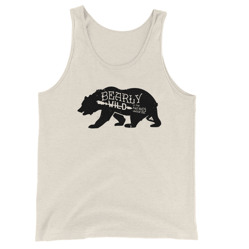 Bearly Wild Tank -Apparel in the Great Pacific Northwest