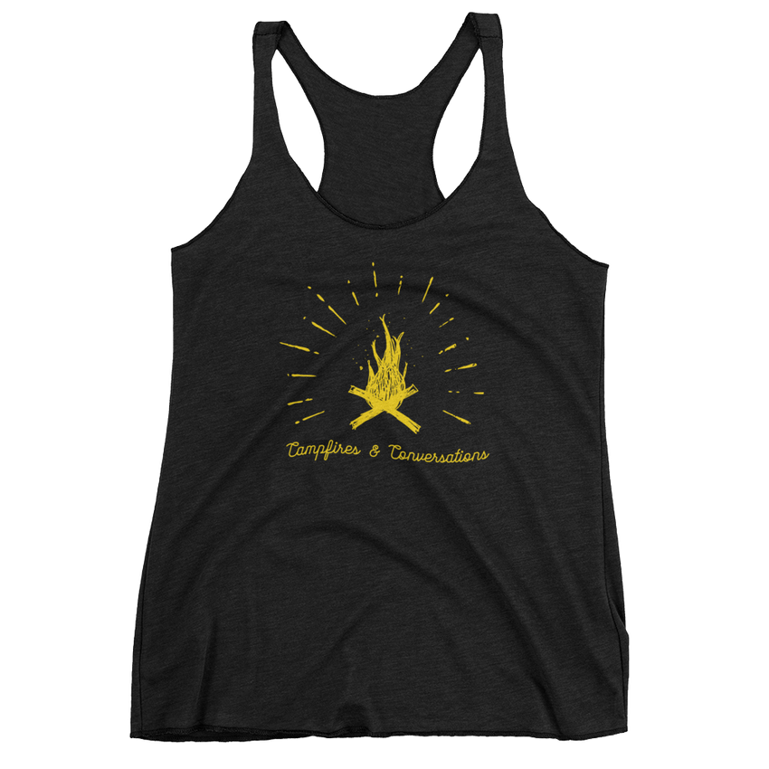 Campfires & Conversations Tank -Apparel in the Great Pacific Northwest