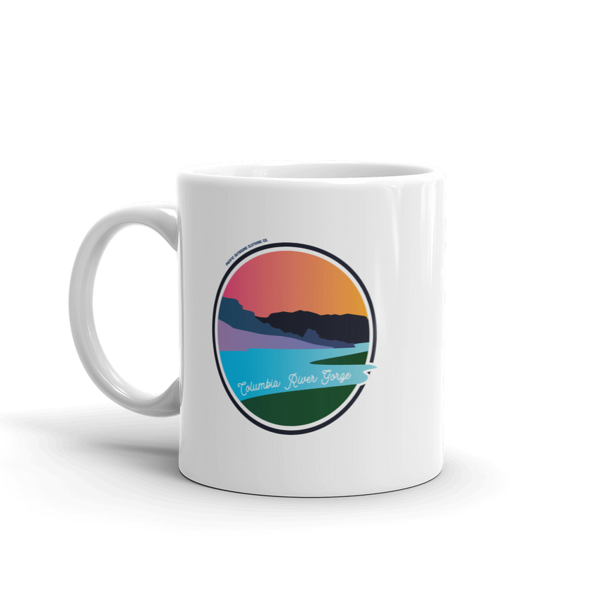 Columbia River Gorge Mug -Apparel in the Great Pacific Northwest