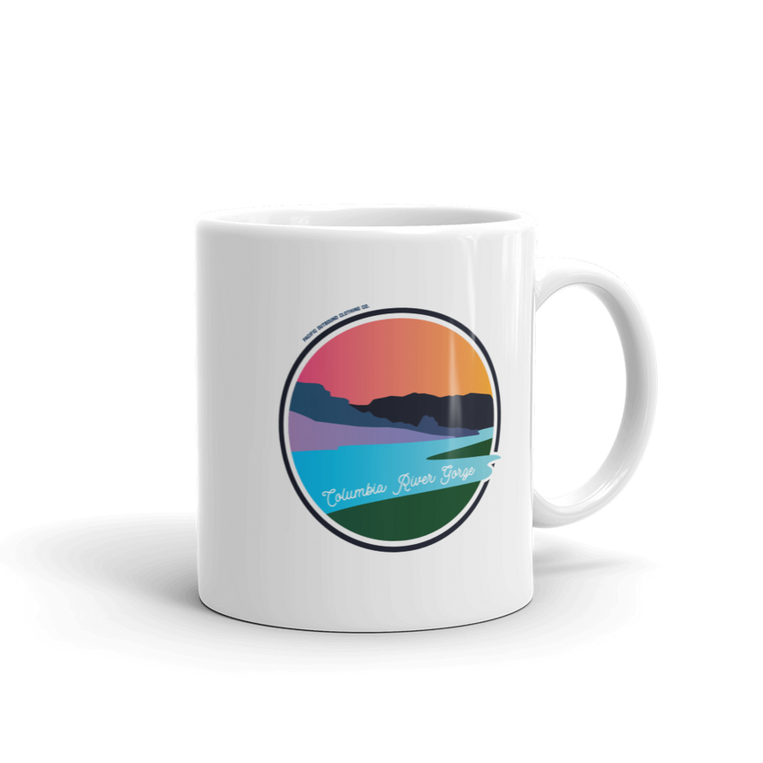 Columbia River Gorge Mug -Apparel in the Great Pacific Northwest