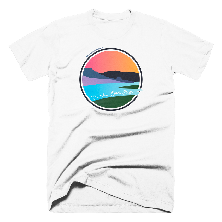 Columbia River Gorge Unisex Tee -Apparel in the Great Pacific Northwest