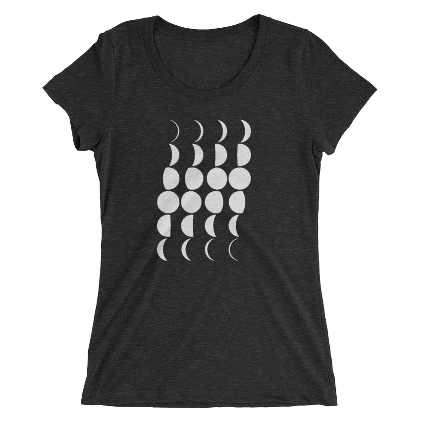 Moon Cycle Womens Tee -Apparel in the Great Pacific Northwest