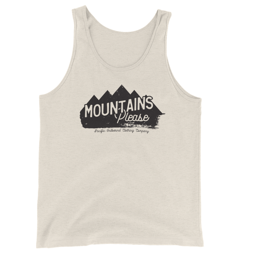 Mountains Please Tank -Apparel in the Great Pacific Northwest