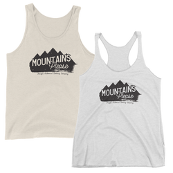 Mountains Please Tank -Apparel in the Great Pacific Northwest