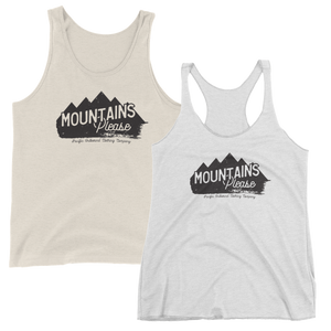 Mountains Please Tank -Apparel in the Great Pacific Northwest