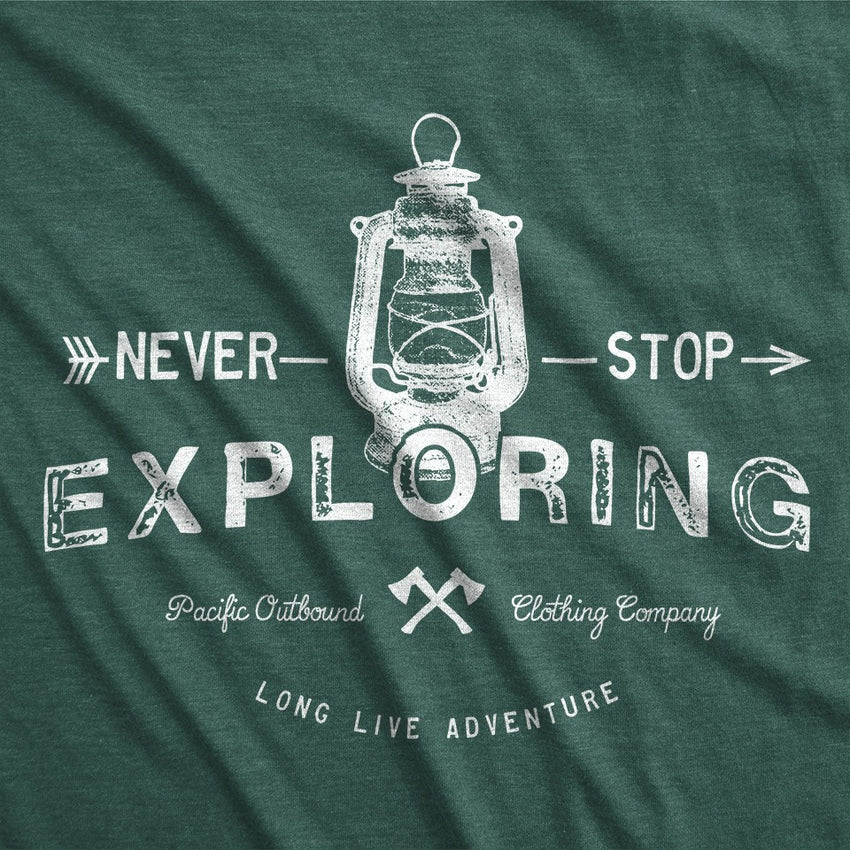 Never Stop Exploring -Apparel in the Great Pacific Northwest