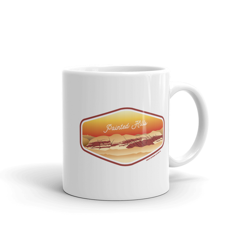 Painted Hills Coffee Mug -Apparel in the Great Pacific Northwest
