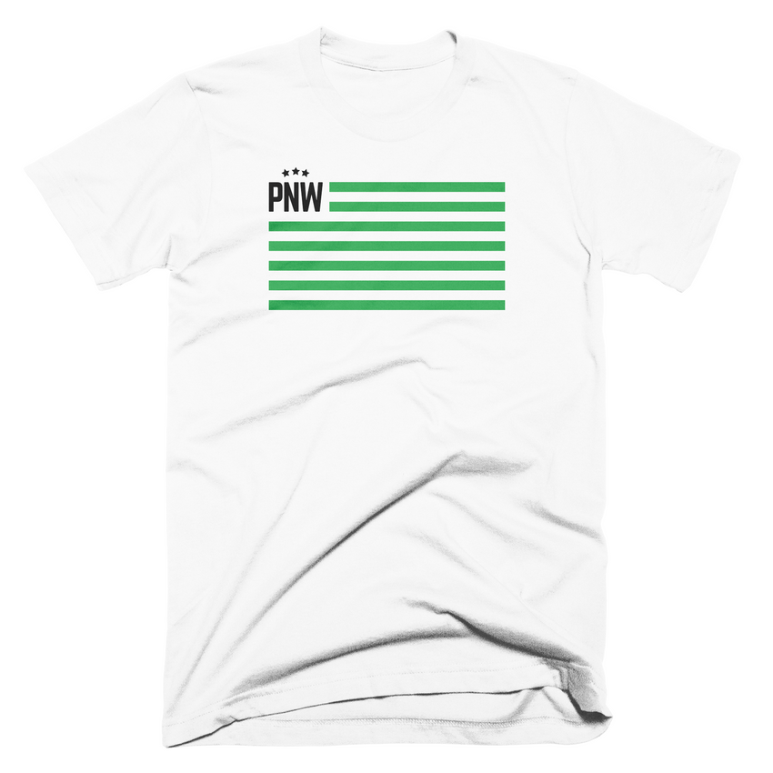 PNW Patriotism Unisex Tee -Apparel in the Great Pacific Northwest