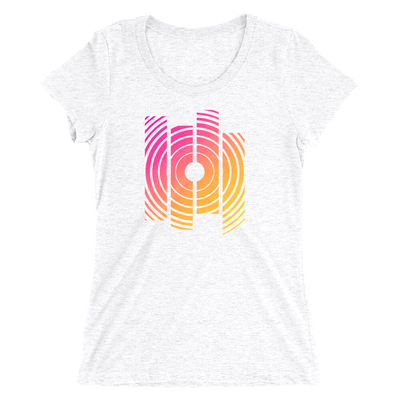 Radial Sunrise Womens Tee -Apparel in the Great Pacific Northwest