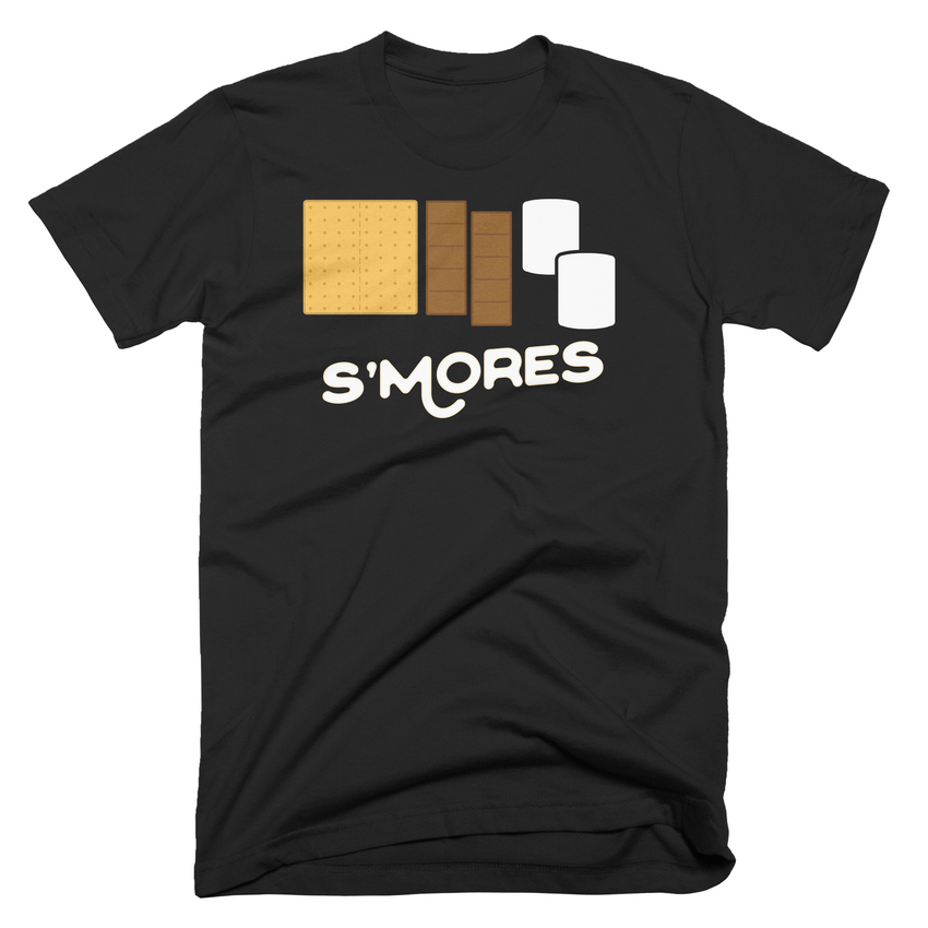 S'mores Unisex Tee -Apparel in the Great Pacific Northwest