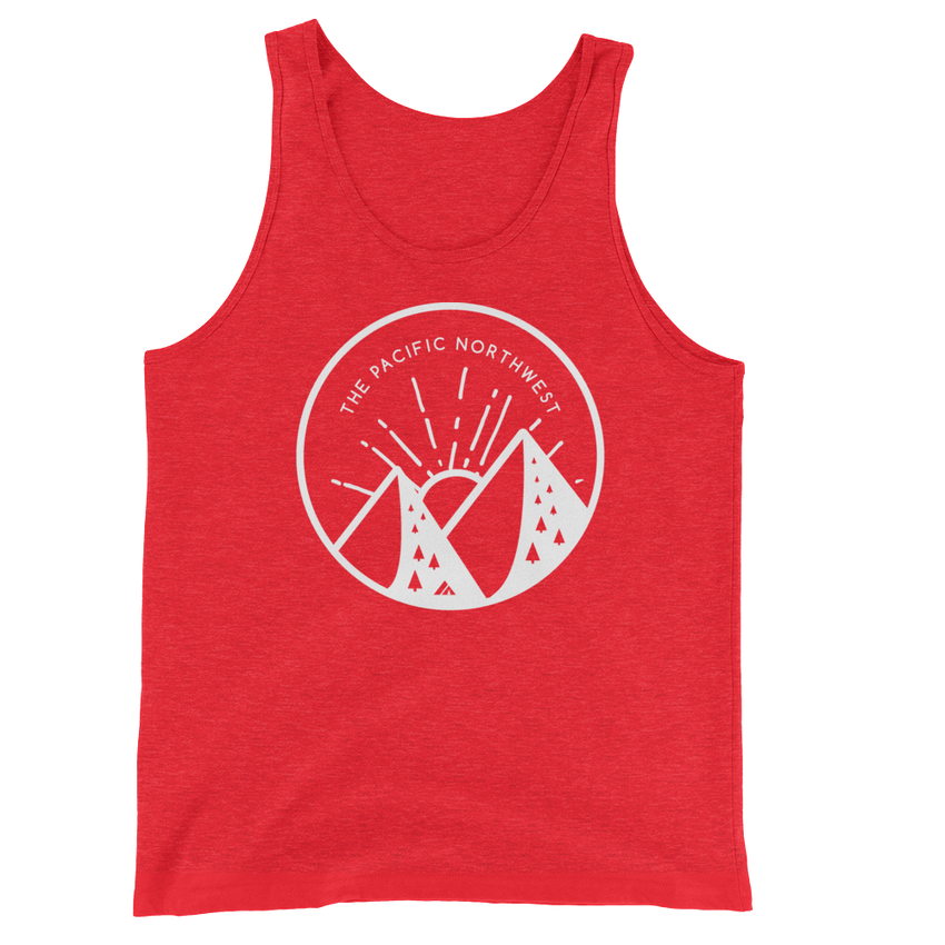 Handlettered Pacific Northwest Tank -Apparel in the Great Pacific Northwest