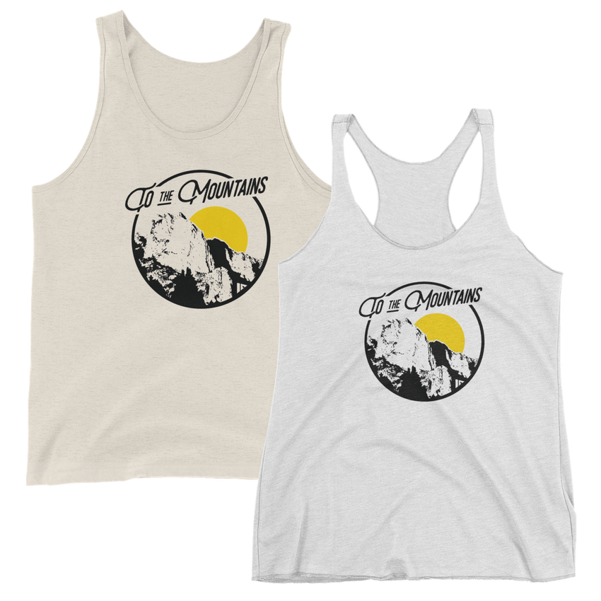 To the Mountains Tank -Apparel in the Great Pacific Northwest